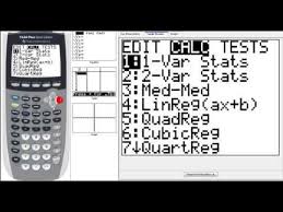 Correlation And Linear Regression Using A Ti 84 Linear Regression Linear Function Graphing Calculators