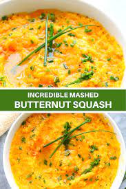 The Best Mashed Butternut Squash Recipe Mashed Butternut Squash Butternut Squash Recipes