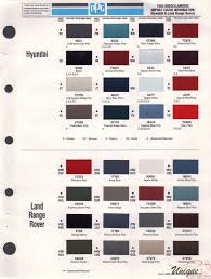 40 Credible Range Rover Colour Chart