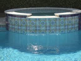 Custom Tile Installations Hand Painted Tile Photos Pool Tile Custom Tiles Tile Installation