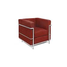 Deux assises qui ne sont pas sans rappeler les fameux fauteuils chesterfield ; Fauteuil Lc2 Inspire Charles Le Corbusier C Cdiscount Maison