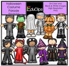 Check spelling or type a new query. Halloween Costume Parade Clip Art Bundle Color And B W Edu Clips