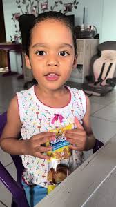 My Snack Princess is back with another one, no scripts but shes very aware  of the camera now! 😂 @Kiss Baking TT Butterflies.. she says it taste like  Jam tart… without the jam! 😉🫣