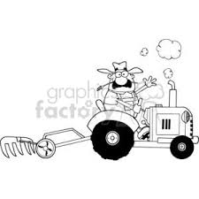 300 x 300 jpg pixel. Black And White Happy Farmer Driving A Tractor Clipart Commercial Use Gif Jpg Png Eps Svg Clipart 379437 Graphics Factory