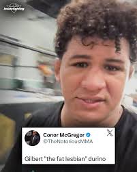 Conor firing shots at Gilbert Burns. @thenotoriousmma #conormcgregor  #gilbertburns #ufc #mma