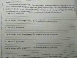 Soal dan jawaban peluang usaha. Contoh Peluang Usaha Yang Diciptakan Dari Perubahan Peraturan Pemerintah Brainly Co Id