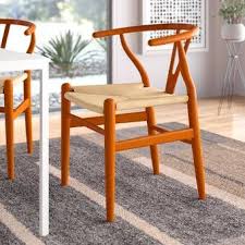 York Upholstered Dining Chair Allmodern In 2020 Solid Wood Dining Chairs Dining Chairs Upholstered Dining Chairs