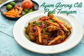 Bahan2 ayam goreng cili padi: Ayam Goreng Tomyam Cili Padi Padu Sungguh Buat Orang Lapo