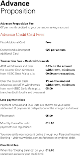 With estatements you can view, download or print an electronic version of your statement that looks just like the paper version you receive by mail. Hsbc Advance Credit Card Advance International Debit Card And Advance Quikcash Card Card Standard Account Fees Pdf Free Download