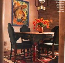 Mexican Rustic Dining Table Chairs Rustic Mexican Furniture Mexican Dining Room Spanish Decor