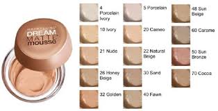 11 all inclusive maybelline foundation colour chart