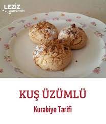 kus uzumlu kurabiye tarifi leziz yemeklerim yemek tarifi kurabiye tarifleri yemek kurabiye