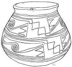Pottery Pot Coloring Pages Coloring Pages Pottery Pot How To Tie Dye