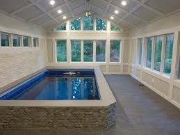 Indoor Endless Pool For Exercise Luxusschwimmbader Innenpool Pool Spa