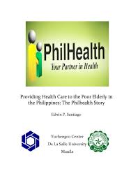 You can use it to apply for utility services, open a bank account, apply for other government ids. Doc Providing Health Care To The Poor Elderly In The Philippines The Philhealth Story Yuchengco Center And Edwin P Santiago Academia Edu