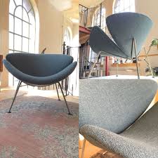 artifort orange slice reupholstered stoelen interieur huiskamer