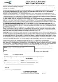 84 Liability Waiver Form Templates Free To Download In Pdf