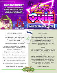 Also, see if you ca. Free Virtual Quizmaster Trivia Night Fc Wisconsin