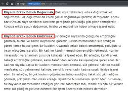 ruyada erkek bebek dogurmak ruyada erkek bebek emzirmek erkek bebek bebek isaretler