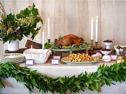 So i have set my table and i need to decide, am i going to bring the food out to the table and pass it around family style or am i going to do a buffet on th. Setting Up A Buffet Table For The Holidays The Old Farmer S Almanac