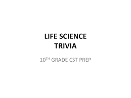 So, here is a chance for you to test your knowledge which you either gained in your institutions or you studied in any random book. Life Science Trivia