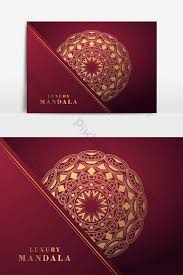 Luxury Mandala Background Arabic Islamic East Style Premium Vector Png Images Ai Free Download Pikbest In 2020 Mandala Background Mandala East Fashion