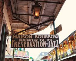 New Orleans Jazz Print French Quarter Art Photograph Maison Bourbon Jazz Sign Photography Wall Art Home Decor New Orleans French Quarter Photography