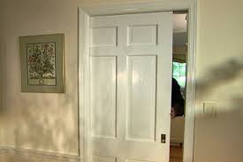 How To Repair And Replace A Pocket Door Pocket Door Repair Pocket Doors Bathroom Door Makeover Diy