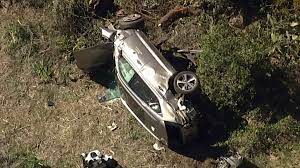 Tiger Woods Car Crash Police Execute Search Warrant To Access Data In Black Box Golf News Sky Sports