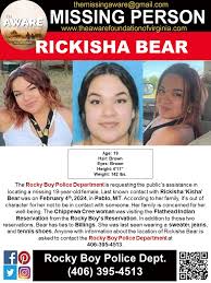 MISSING*** PABLO, MT The...