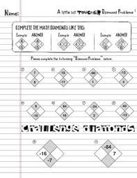 Gina wilson all things algebra 2014 answer key pdf geometry. Math Diamond Problems Worksheet Bundle Factoring Trinomials Algebra Worksheets Math Algebra