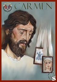 José Antonio de la Rosa Santos, autor de la portada del Boletín del Carmen  Doloroso