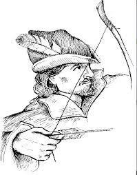 Picture Of Robin Hood To Color Robin Hood Robin Drawings