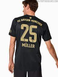 Step inside and take a look at our enormous selection of fc bayern munich football gear, player memorabilia and more fun items, toys and games than you can shake a stick at. Bayern Munchen 21 22 Auswartstrikot Veroffentlicht Nur Fussball