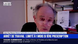 Limitation des arrêts de travail: "Quel triste spectacle", réagit Jean-Paul  Hamon de la Fédération des médecins de France