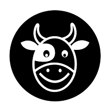 Cow Icon Cow Icons Cow Agriculture Png And Vector With Transparent Background For Free Download Cow Icon Free Vector Illustration Font Illustration