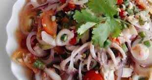 Cara memasak kerabu seafood sotong dan udang. Resepi Kerabu Sotong Ala Thai Resepi Selera Kita