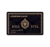 Gold/Silver Stamping Membership VIP Plastic ID Card with Barcode/Magnetic  Stripe