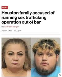 The suspects, Maria Botello, 54, her two adult children and her nephew,  allegedly forced waitresses at a bar called Puerto Alegre to have sex with  clients in an operation that ran from