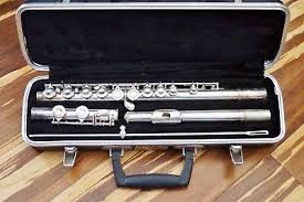 Vintage Signet Selmer Used Flute With Case W Fingerings Charts Coin Silver Ebay