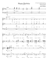Maybe you would like to learn more about one of these? Happy Birthday Level 5 Sheet Music For Vocals A Capella Musescore Com