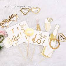 Malaysiaphotobooth.com provides excellent and high quality photo booth in malaysia and photo shooting equipped with our equally professional photographer. 10pcs Wedding Photo Booth Props Kit Bride Hen Party Selfie Funny Tool Uk Shopee Malaysia