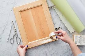 Kitchen cabinet doors get a lot of wear. An Ingenious Diy For A Colorful Kitchen No Paint Required