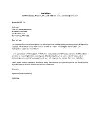 These steps show determination and a readiness for change. Resignation Letter Due To Relocation Examples