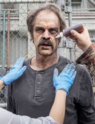 Steven Ogg Behind The Scenes Of The Walking Dead Season 8 Episode 15 Worth The Walking Dead Merchandise The Walking Dead Walking Dead Zombies