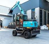 Jg708s 6 Ton Rubber Duck Digger Excavation Machinery Mobile ...