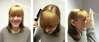 pony selber schneiden step by step zur wunschlange pony selber schneiden ponyfrisuren geraden pony selber schneiden