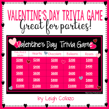 We have also included interesting facts, many of which are new to most people. Valentine S Day Trivia Game Mrs Readerpants