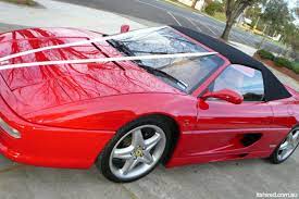 Hiring a car in melbourne. Ferrari F355 Wedding Car Hire Melbourne Westbourne Limousines