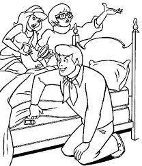 Best scooby doo coloring sheets for preschoolers: Daphne And Fred From Scooby Doo Coloring Coloring Pages Coloring Home